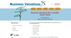 Desktop Screenshot of mybusinessvaluation.com.au